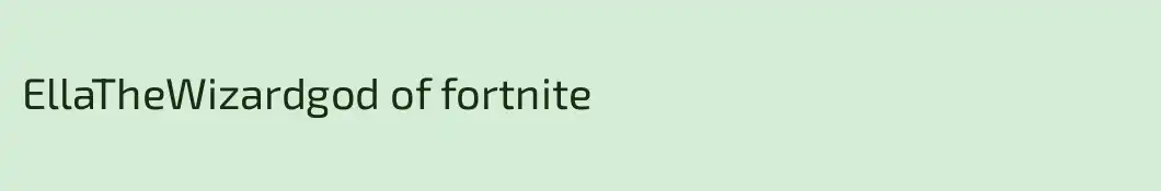 EllaTheWizardgod of fortnite